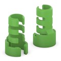 FlexInstall Strain Relief Attachment 10pcs Set - green>