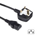 Misc Power Lead - 3pin IRE/UK Kettle / IEC C13 Mains / Plug>