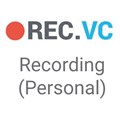 REC.VC Recording - Personal (1 user | 25 recording hours p/mth)>