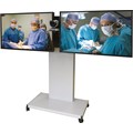 Unicol Rhobus Twin Screen Stand/Trolley  - 33-80" screens>